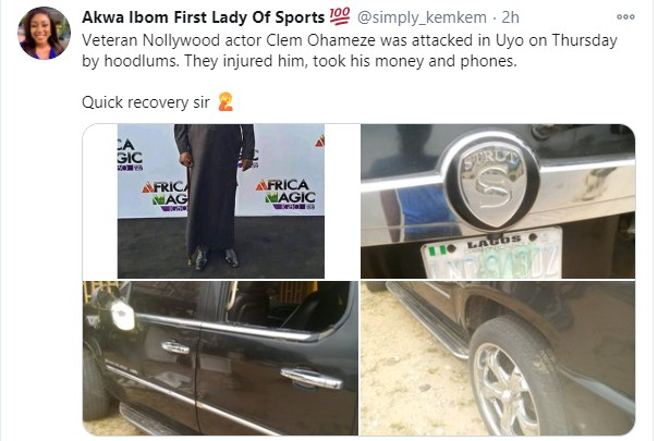Clem Ohameze Attacked In Uyo, Robbed Of His Money, Phones &#038; Injured (Photos)